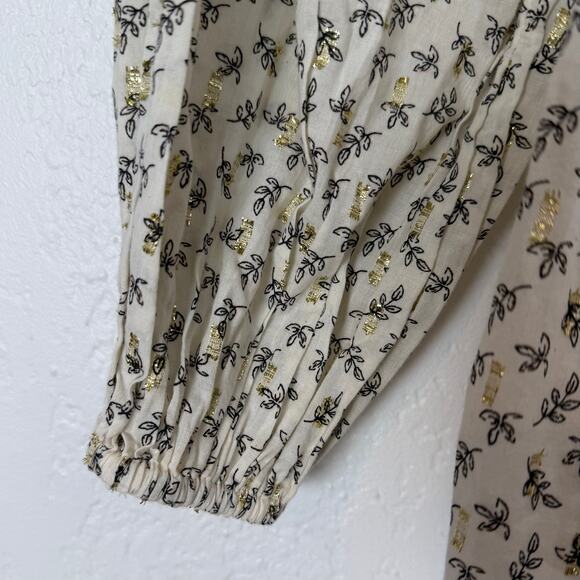 Old Navy Long Sleeve Button Down Tiered Midi Swing Dress Size Medium - Picture 4 of 6